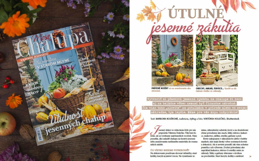 Moja chalupa – útulné jesenné zákutia