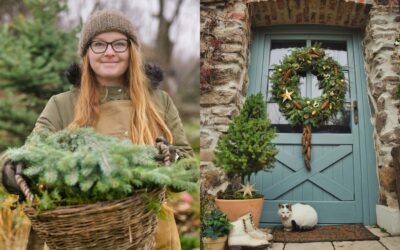 DIY – vianočný veniec z prírodných materiálov