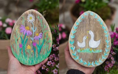 DIY – veľkonočné vajíčka z odpadového dreva