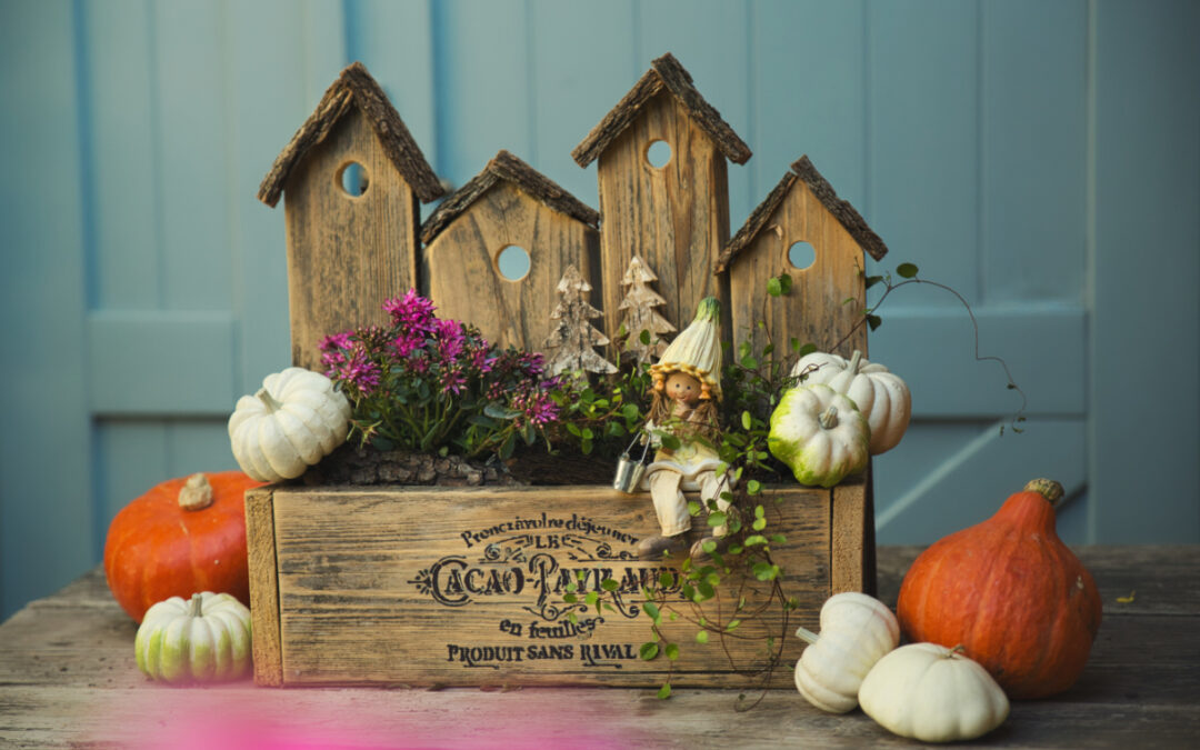 Handmade debnička v jesenom šate