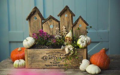 Handmade debnička v jesenom šate